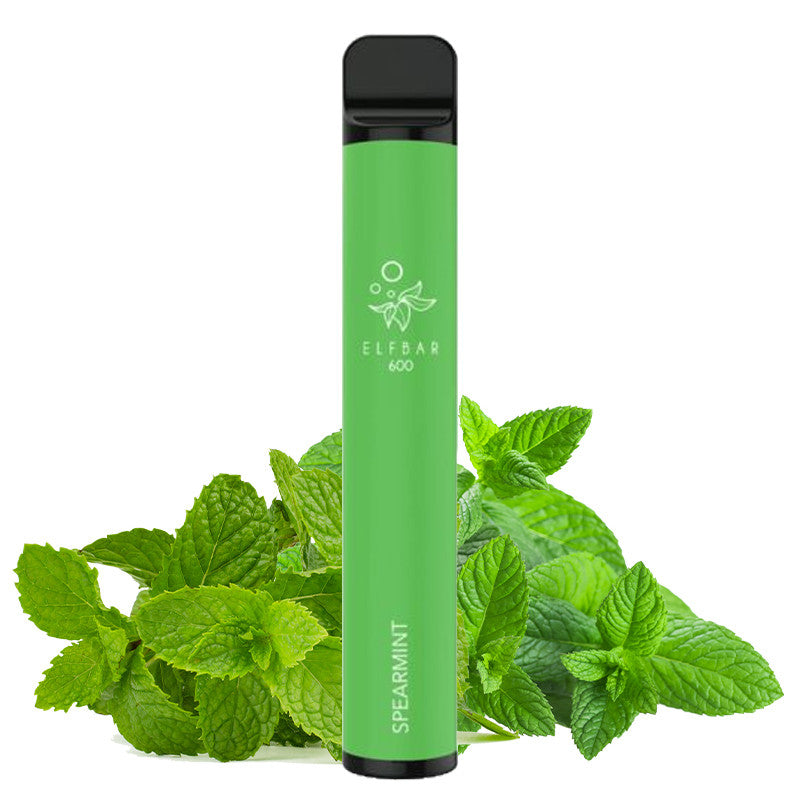 E-cig jetable | "600" Spearmint - Vapoteurs Suisses