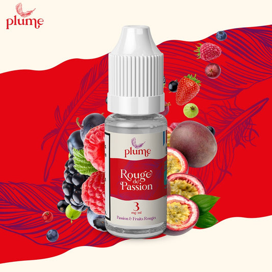 E-Liquid | Plume „Rouge de Passion“ 10ml 