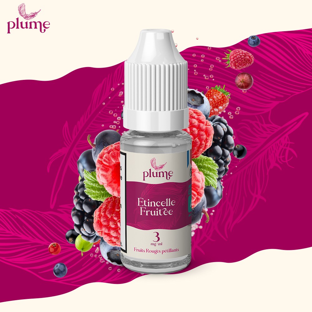 E-liquide | Plume "Etincelle Fruitée" 10ml