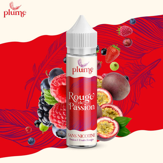 E-liquide | Plume "Rouge de Passion" 50ml