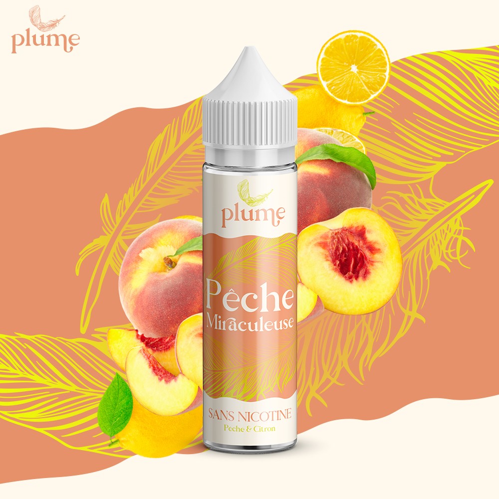 E-liquide | Plume "Pêche Miraculeuse" 50ml