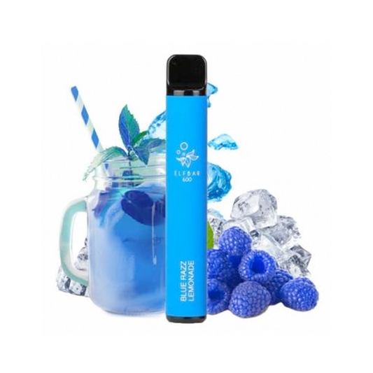 E-cig jetable | 600 "Blue Razz Lemonade"