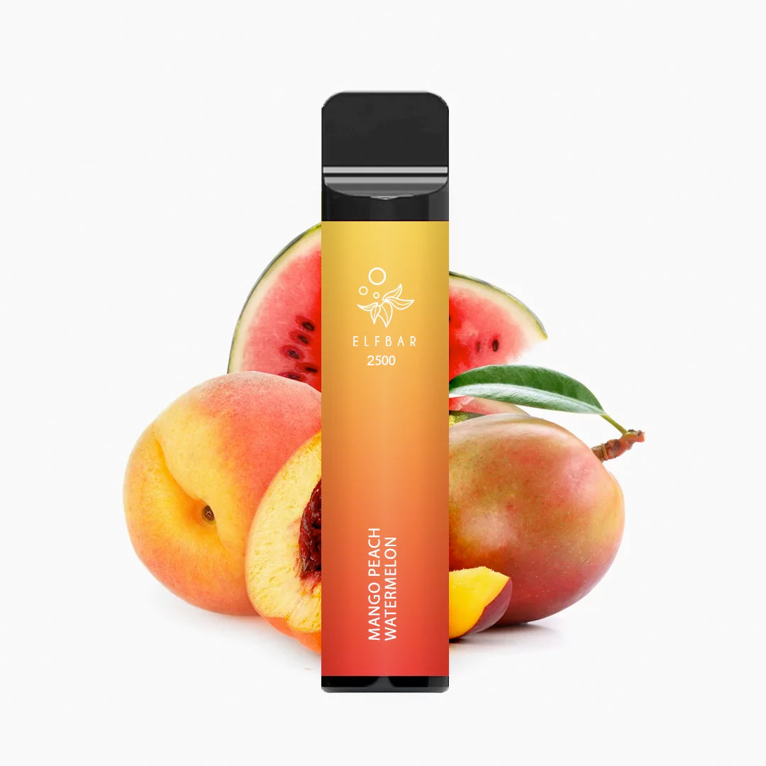 Disposable E-cig | 2500 "Mango Peach Watermelon"