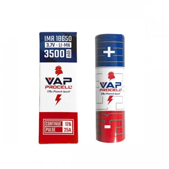 Accu 18650 "3500mAh" - Vap Procell