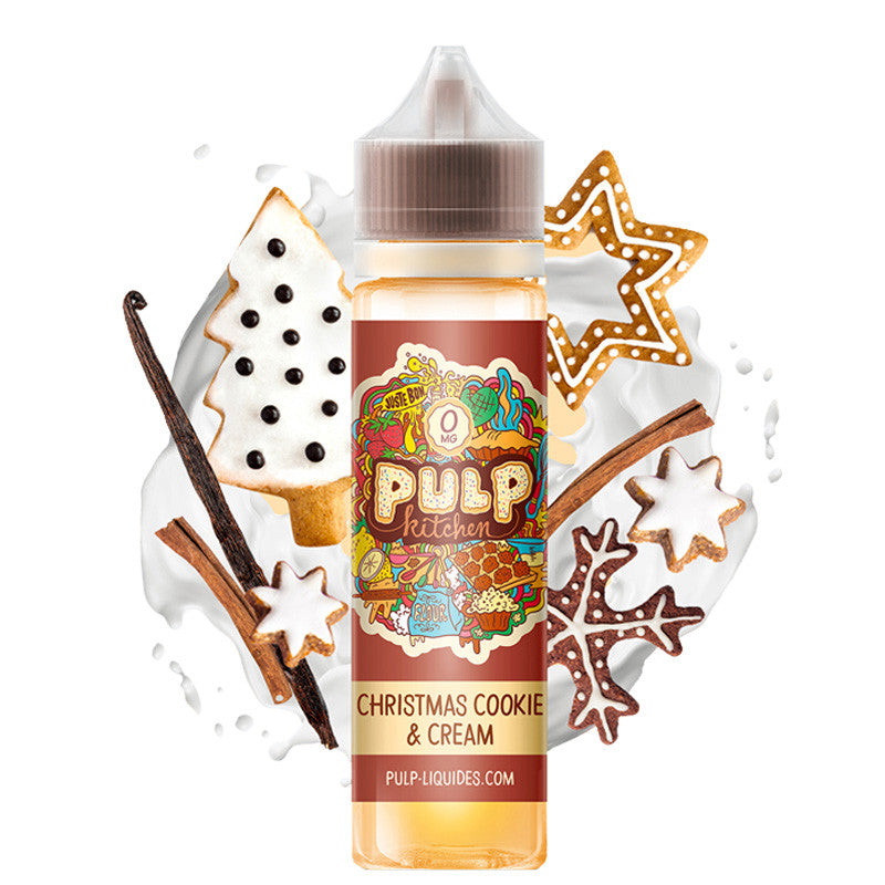 E-liquide | "Kitchen" Christmas Cookie & Cream 50ml - Vapoteurs Suisses