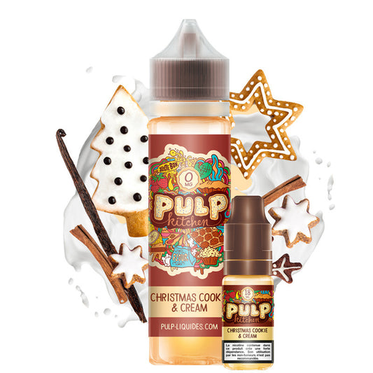 E-liquide | "Kitchen" Christmas Cookie & Cream 60ml - Vapoteurs Suisses