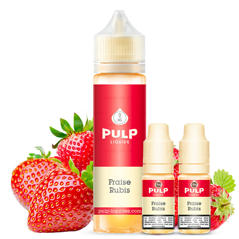 E-liquide | Fraise Rubis 60ml - Vapoteurs Suisses