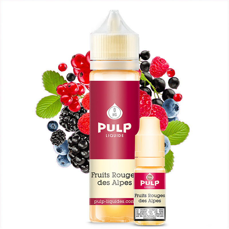 E-liquide | Fruits Rouges des Alpes 60ml - Vapoteurs Suisses