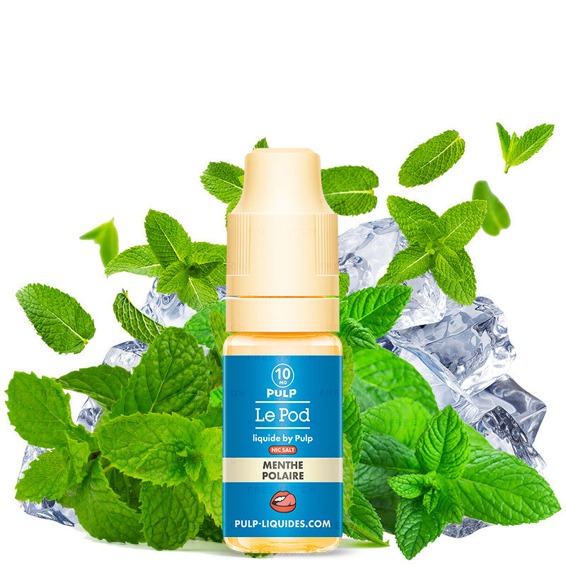 E-liquide | "NIC SALT" Menthe Polaire 10ml - Vapoteurs Suisses