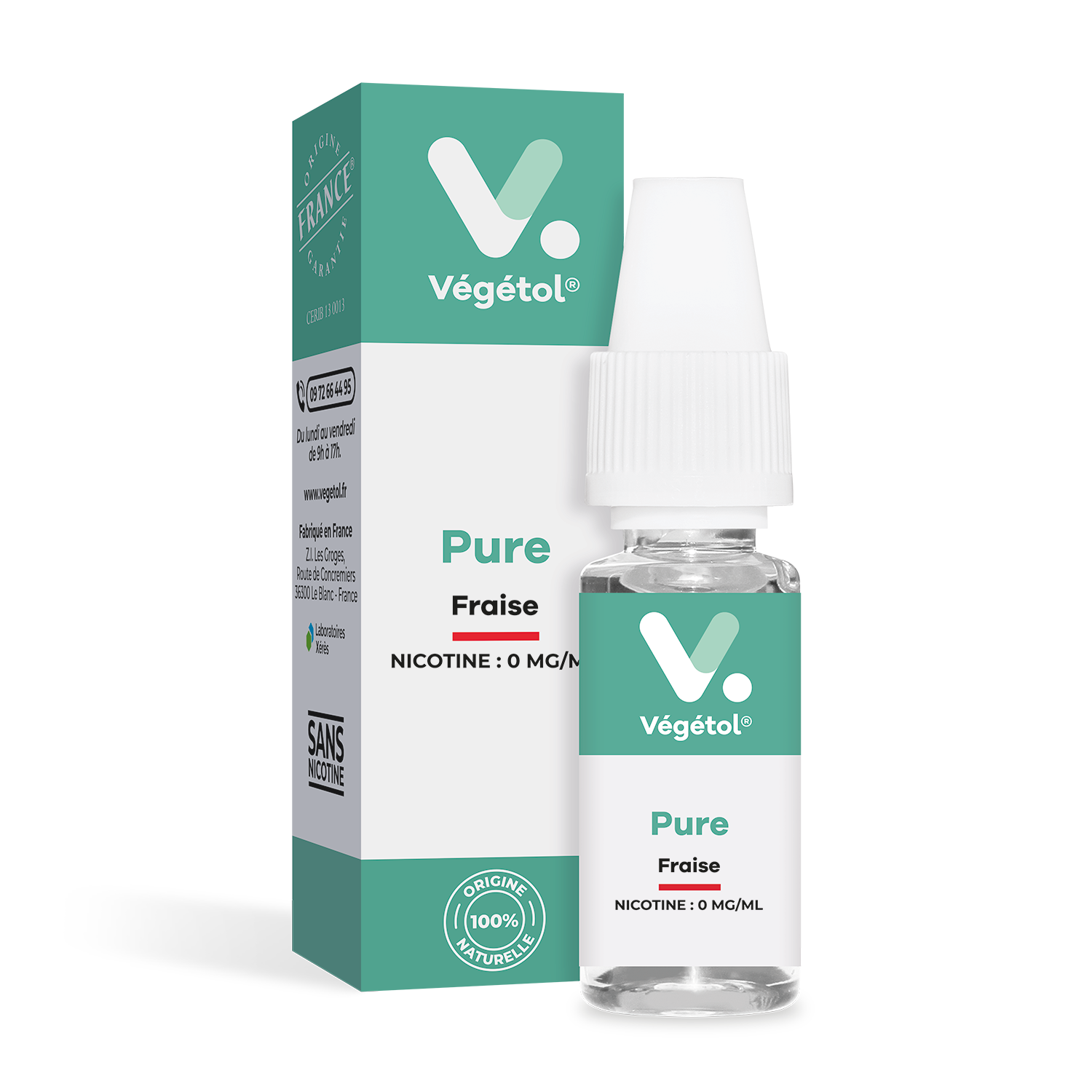 E-liquide Végétol® Pure fraise