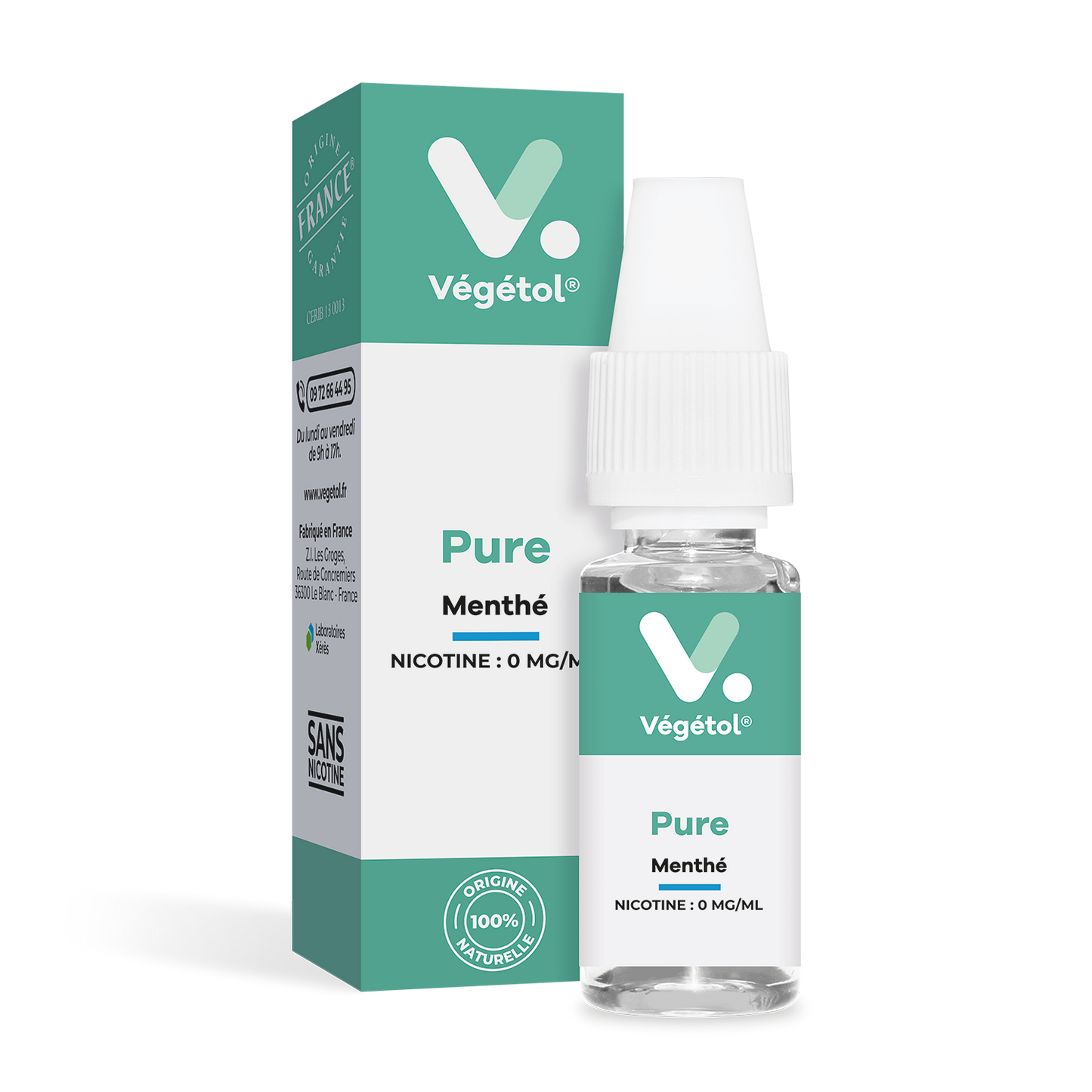 E-liquide Végétol® Pure Menthé