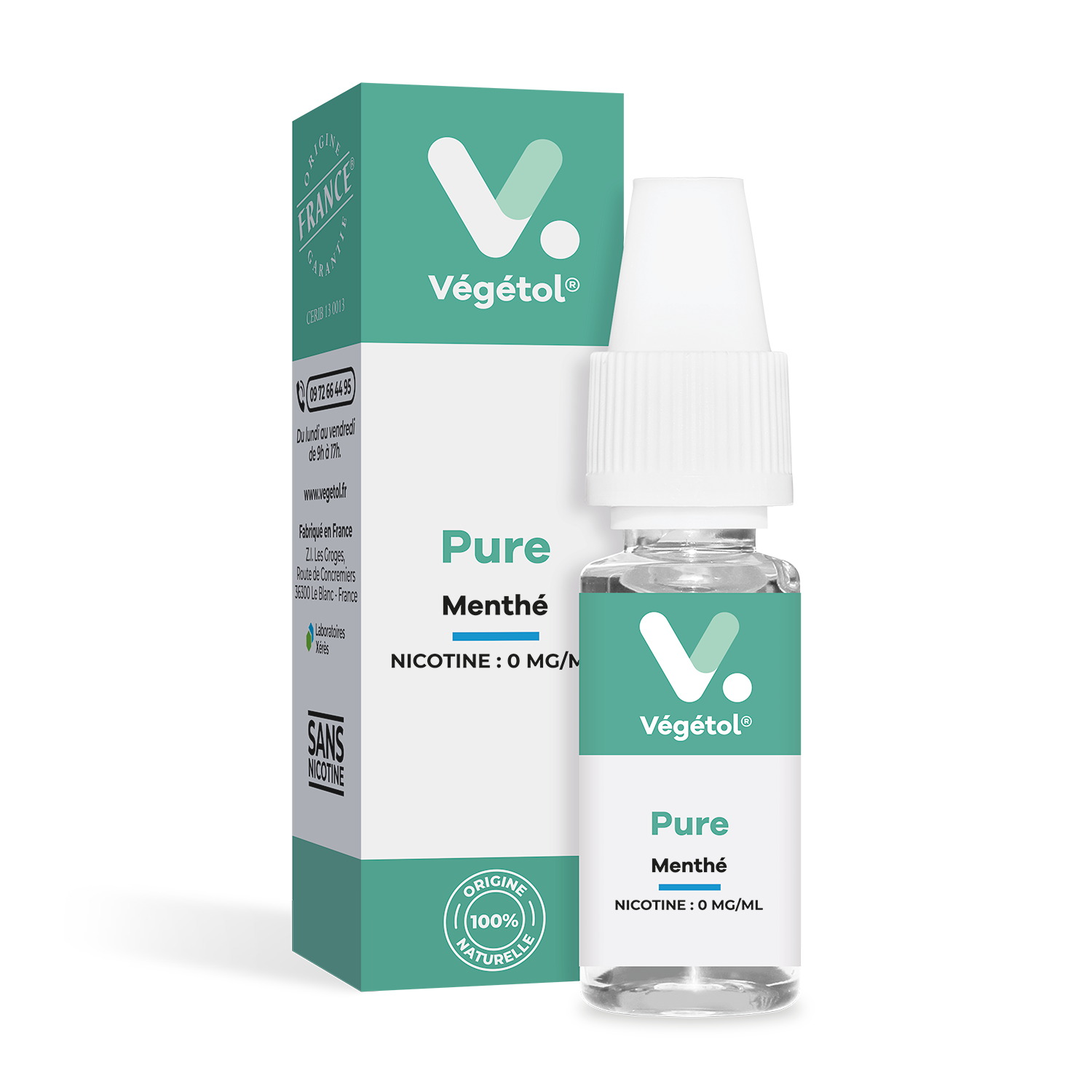 E-liquide Végétol® Pure Menthé