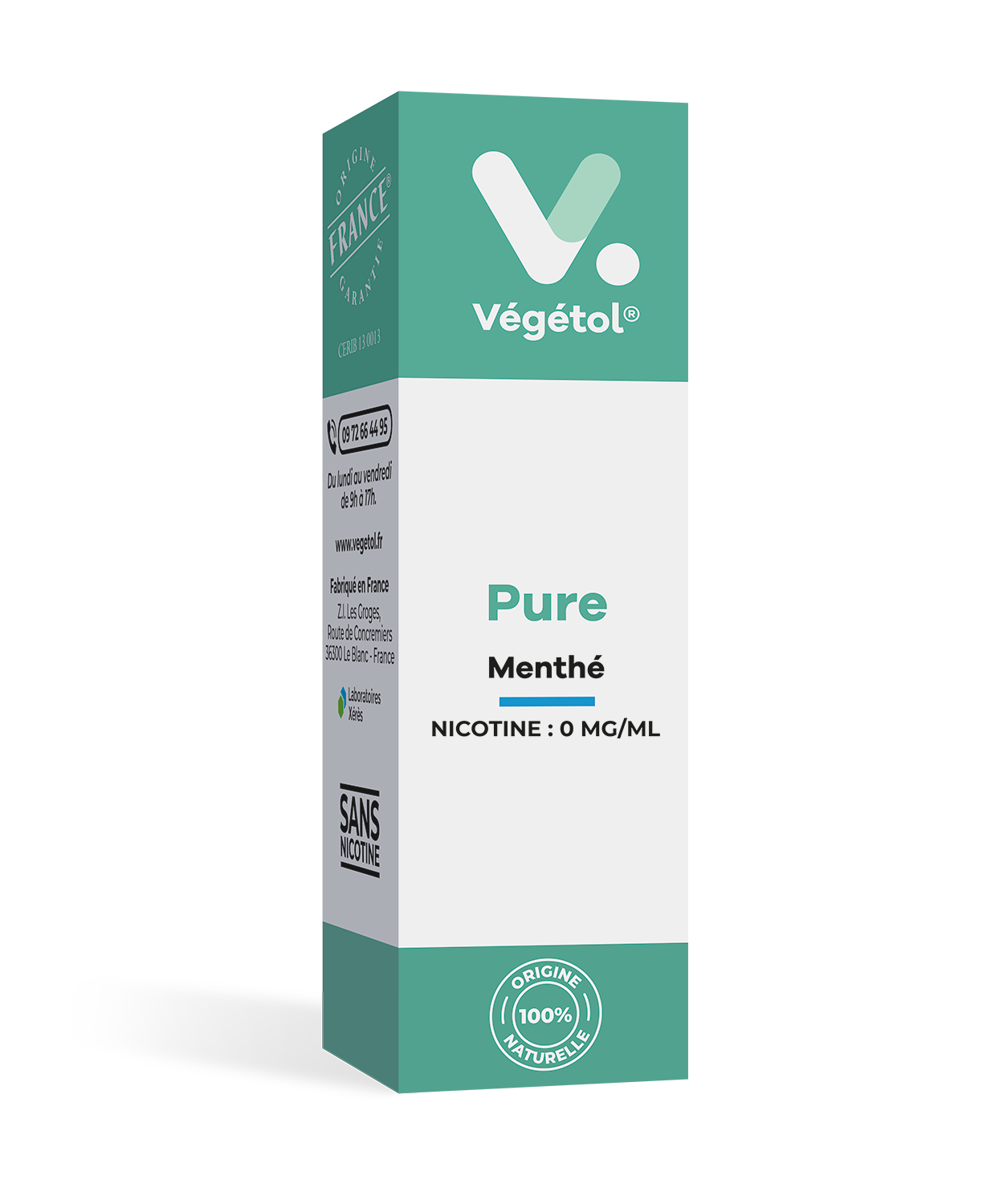 E-liquide Végétol® Pure Menthé