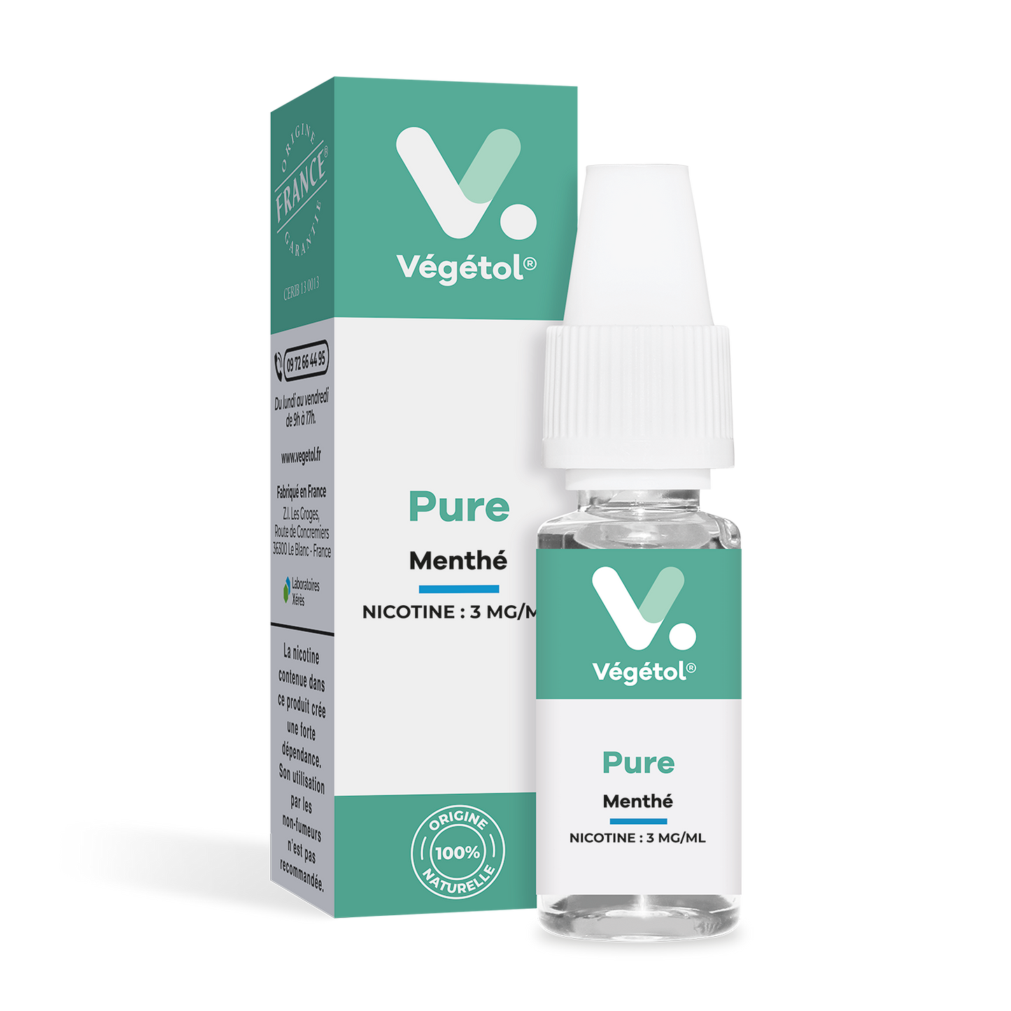 E-liquide Végétol® Pure Menthé