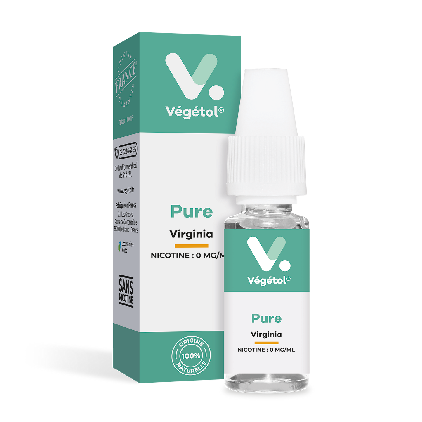 E-Liquide Végétol® - Pure "Virginia"