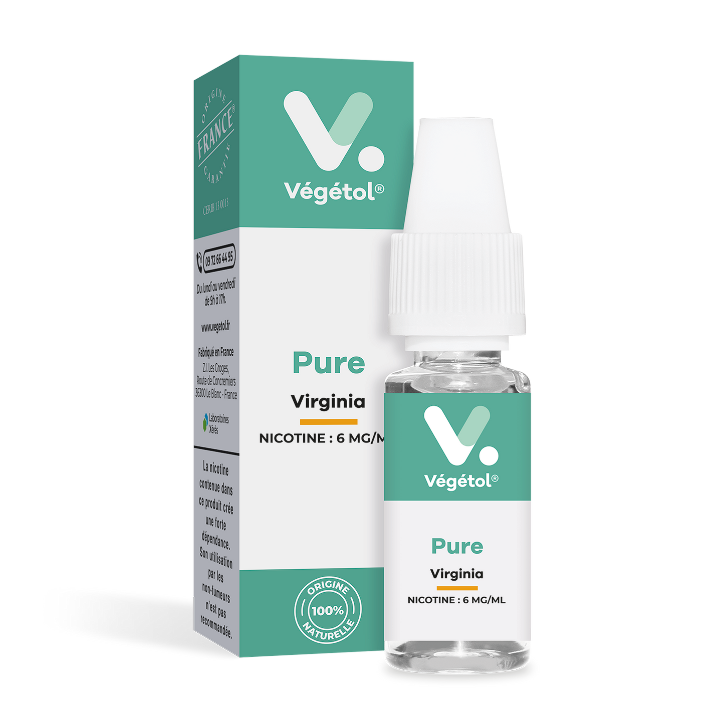 E-Liquide Végétol® - Pure "Virginia"