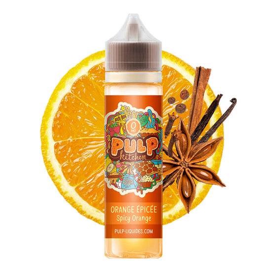 E-liquide | "Kitchen" Orange épicée 50ml - Vapoteurs Suisses