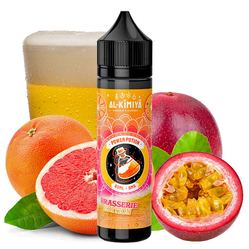 E-liquide | Power Potion "Brasserie" 50ml - Vapoteurs Suisses