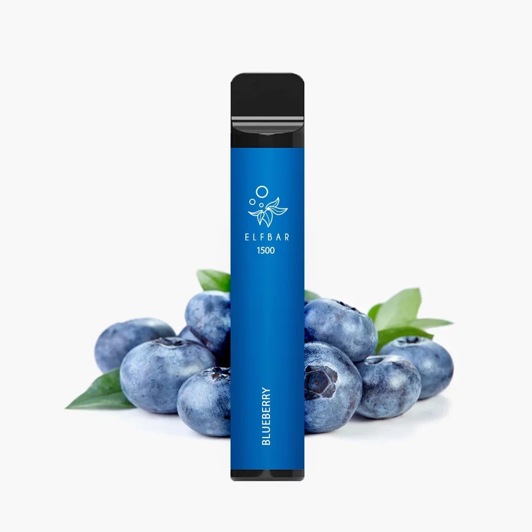 E-cig jetable | 1500 "Blueberry"