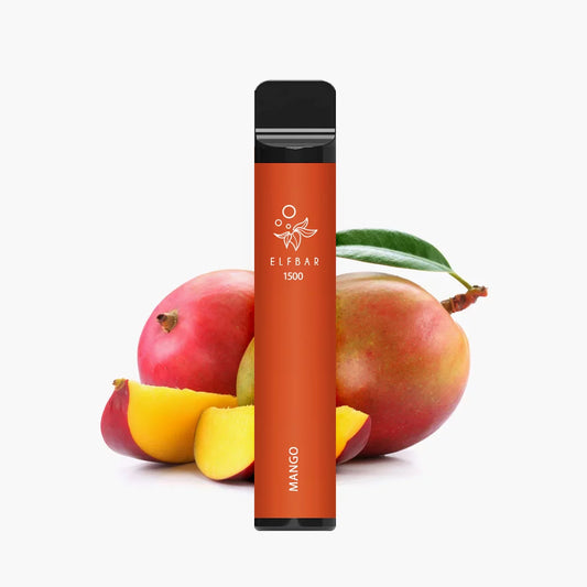 E-cig jetable | 1500 "Mango"