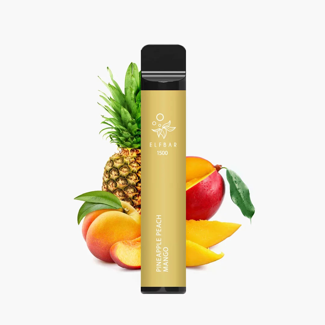 E-cig jetable | 1500 "Pinneapple Peach Mango"