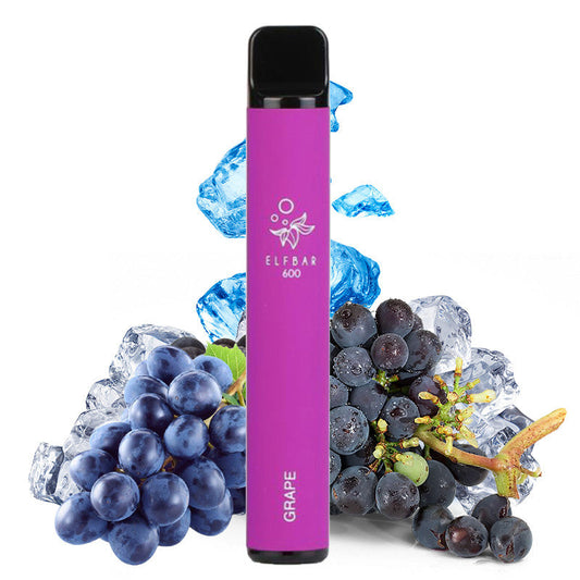 E-cig jetable | "600" Grape - Vapoteurs Suisses