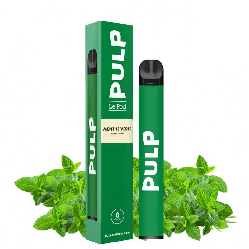 E-cig jetable | Menthe Verte - Vapoteurs Suisses