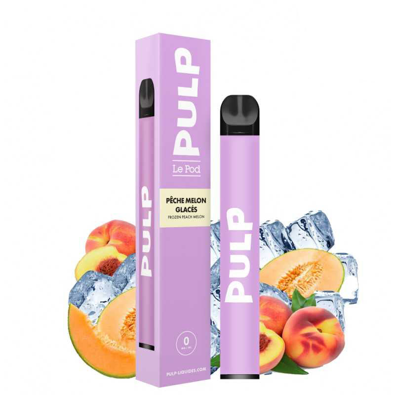 E-cig jetable | Pêche Melon Glacés - Vapoteurs Suisses