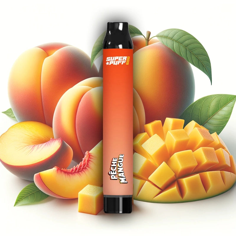 Disposable E-cig | Super Puff "Peach Mango" 