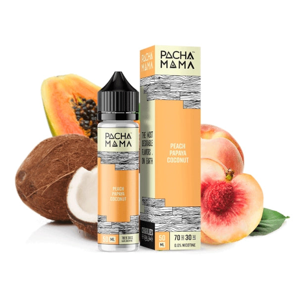 E-liquide | Pacha Mama "Peach Papaya Coconut" 50ml