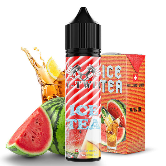 E-liquide |  Ice Tea Pastèque 50ml - Vapoteurs Suisses