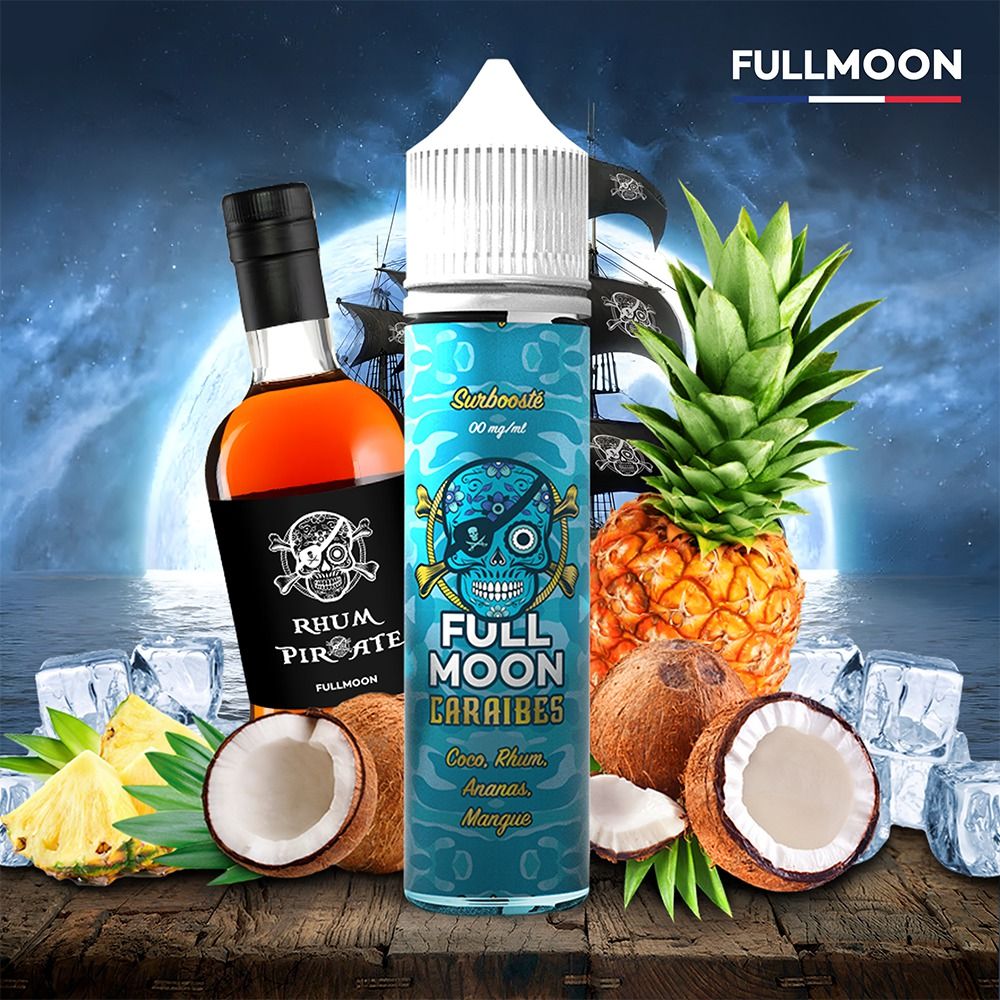 E-liquide | Full Moon "Caraïbes" 50ml