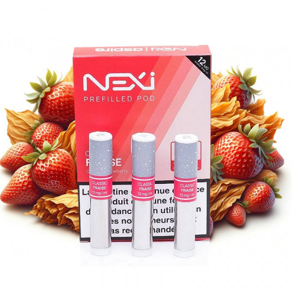 E-liquide | Nexi one "Classic Fraise"