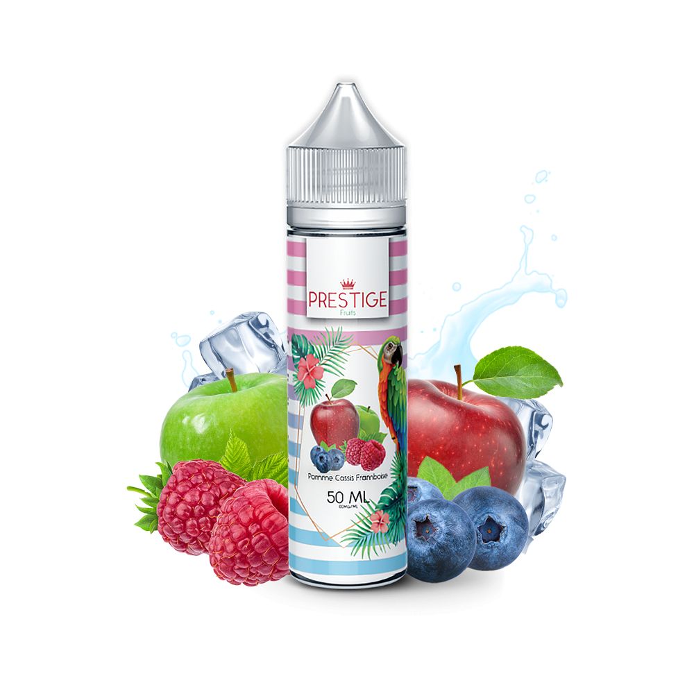 E-liquid | Prestige "Apple - Blackcurrant - Raspberry" 50ml