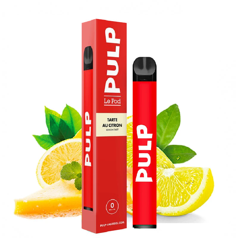 E-cig jetable | Tarte au Citron - Vapoteurs Suisses