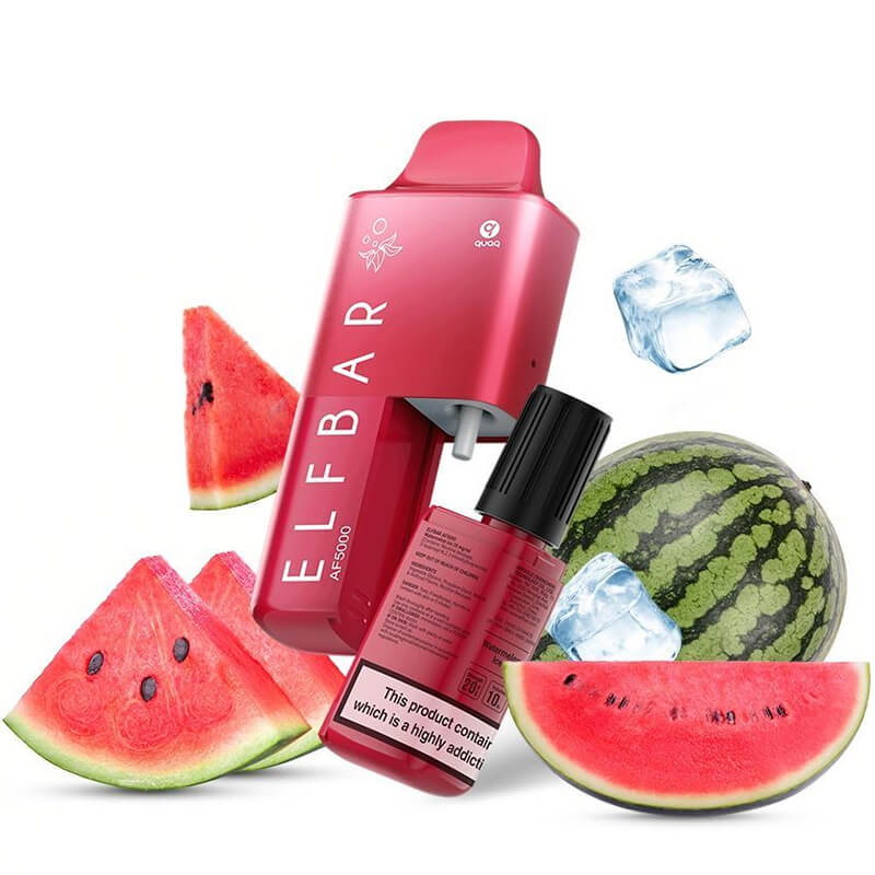 E-cig jetable | AF5000 "Watermelon ICE"