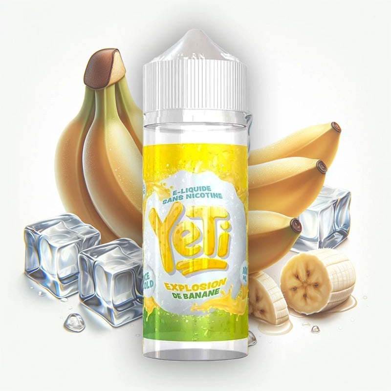 E-liquide | Yeti "Banana Blast" 100ml