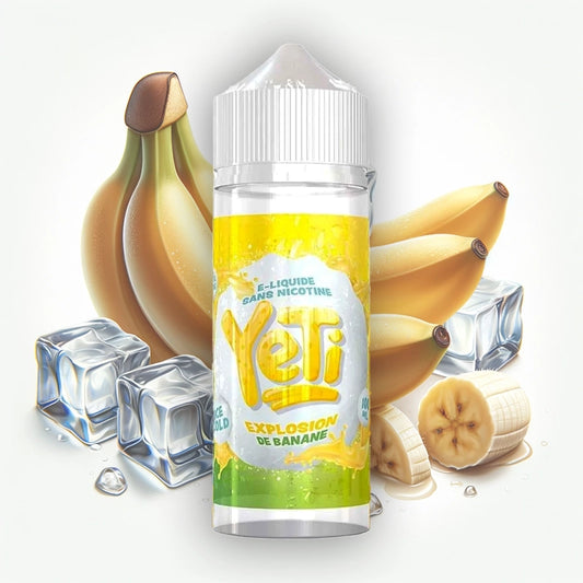 E-liquid | Yeti "Banana Blast" 100ml 